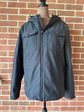 Levi Strauss Women’s Outdoor Jacket Hooded Full Zip, Size XS